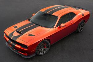 Go Mango Challenger SRT Hellcat Front