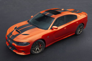 Go Mango Charger SRT Hellcat Front